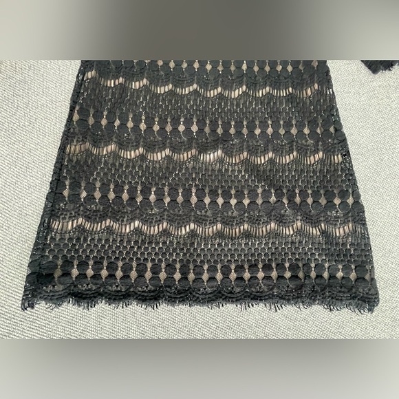 Jessica Howard Black Cocktail Sheath Dress 3/4 Sleeve - Picture 11 of 16